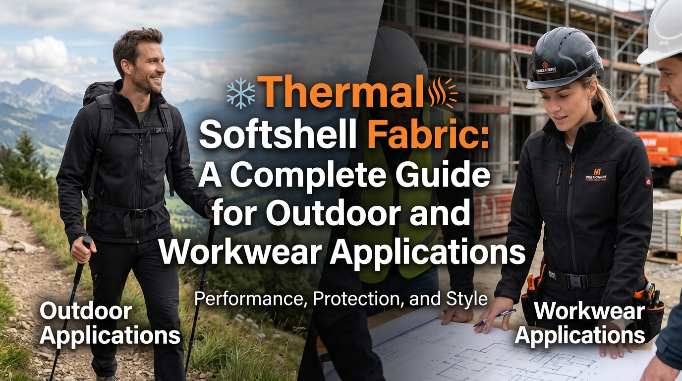 Thermal Softshell Fabric: En komplett guide för utomhus- och arbetskläder