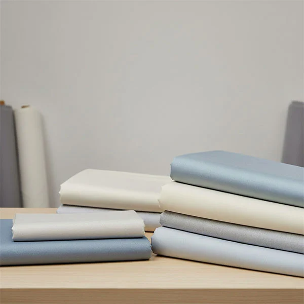 Polyesteracetatblandningstyg